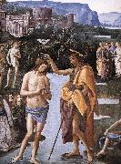 PERUGINO, Pietro, Baptism of Christ (detail) a